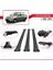 Fiat Palio (178) Weekend 1996-2003 Arası ile Uyumlu Fly Model Ara Atkı Tavan Barı Siyah 3 Adet 4
