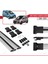 Ford Transit/tourneo Courier Post-Facelift 2018-2022 Arası ile Uyumlu Fly Model Ara Atkı Tavan Barı Gri 2 Adet 5