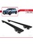 Kia Ev5 2024-2025 Arası ile Uyumlu Hook Model Ara Atkı Tavan Barı Siyah 2 Adet 4