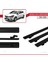 Renault Clio 4 St 2013-2020 Arası ile Uyumlu Basıc Model Ara Atkı Tavan Barı Siyah 3 Adet 3