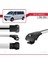 Volkswagen T6 Caravelle 2015-2024 Arası ile Uyumlu Ace-1 Ara Atkı Tavan Barı Gri 2 Adet 3