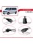 Volkswagen T6 Caravelle 2015-2024 Arası ile Uyumlu Ace-1 Ara Atkı Tavan Barı Gri 2 Adet 4