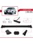 Hyundai Tucson (Jm) 2004-2009 Arası ile Uyumlu Fly Model Ara Atkı Tavan Barı Siyah 2 Adet 4