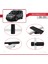 Ram Promaster City (636) 2015-2022 Arası ile Uyumlu Basıc Model Ara Atkı Tavan Barı Siyah 2 Adet 4