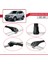 Ssangyong Rexton (Y290) 2012-2017 Arası ile Uyumlu Ace-1 Ara Atkı Tavan Barı Siyah 2 Adet 4