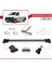 Volkswagen T5 Transporter 2003-2015 Arası ile Uyumlu Fly Model Ara Atkı Tavan Barı Gri 4 Adet 3