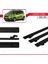 Chevrolet Spark (M300) 2009-2014 Arası ile Uyumlu Basıc Model Ara Atkı Tavan Barı Siyah 3 Adet 3