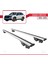 Subaru Forester 2024-2025 Arası ile Uyumlu Hook Model Ara Atkı Tavan Barı Gri 2 Adet 4