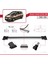 Renault Grand Scenic 3 2009-2016 Arası ile Uyumlu Fly Model Ara Atkı Tavan Barı Gri 3 Adet 3