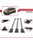 Renault Grand Scenic 3 2009-2016 Arası ile Uyumlu Fly Model Ara Atkı Tavan Barı Gri 3 Adet 4