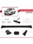 Toyota Land Cruiser V8 (J200) 2008-2021 Arası ile Uyumlu Fly Model Ara Atkı Tavan Barı Siyah 3 Adet 3