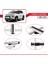 Citroen C3 Aircross (A88) 2018-2024 Arası ile Uyumlu Basıc Model Ara Atkı Tavan Barı Gri 3 Adet 4