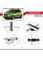 Chevrolet Spark (M300) 2009-2014 Arası ile Uyumlu Basıc Model Ara Atkı Tavan Barı Gri 3 Adet 4