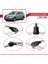 Mitsubishi Outlander 2003-2006 Arası ile Uyumlu Ace-1 Ara Atkı Tavan Barı Gri 2 Adet 4
