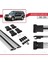 Mitsubishi Pajero (V60) 5 Kapı 1999-2006 Arası ile Uyumlu Fly Model Ara Atkı Tavan Barı Gri 2 Adet 5