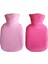 Sıcak Su Torbası 2 Adet,pembe 23X15X2CM 250 ml 2