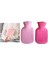 Sıcak Su Torbası 2 Adet,pembe 23X15X2CM 250 ml 3