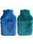 Sıcak Su Torbası 2 Adet,cepli Peluş Termofor 32,5X17,5CM 1500 ml 2