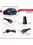 Peugeot 407 Sw 2005-2011 Arası ile Uyumlu Ace-1 Ara Atkı Tavan Barı Siyah 3 Adet 4