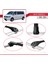 Volkswagen T6 Caravelle 2015-2024 Arası ile Uyumlu Ace-1 Ara Atkı Tavan Barı Siyah 2 Adet 4
