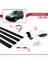 Citroen Berlingo (M59) 2003-2008 Arası ile Uyumlu Basıc Model Ara Atkı Tavan Barı Siyah 4 Adet 5