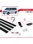 Volkswagen T6 Caravelle 2015-2024 Arası ile Uyumlu Basıc Model Ara Atkı Tavan Barı Siyah 4 Adet 5