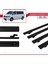 Volkswagen T6 Transporter 2015-2024 Arası ile Uyumlu Basıc Model Ara Atkı Tavan Barı Siyah 4 Adet 3