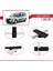 Dacia Logan 2 Mcv (K52) 2007-2012 Arası ile Uyumlu Basıc Model Ara Atkı Tavan Barı Siyah 2 Adet 4
