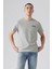 Relaxed Fit Gri Erkek Tişört A2082-0192 1