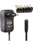 Powermaster PM-7215 3 Volt - 12 Volt - 1 Amper - 30 Watt Çok Uçlu Ayarlı Switch Mode Adaptör 1