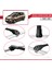 Renault Grand Scenic 3 2009-2016 Arası ile Uyumlu Ace-1 Ara Atkı Tavan Barı Siyah 2 Adet 4