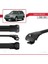 Subaru Forester 3 (Sh) 2008-2013 Arası ile Uyumlu Ace-1 Ara Atkı Tavan Barı Siyah 2 Adet 3