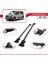 Citroen Berlingo 3 (K9) 2019-2022 Arası ile Uyumlu Fly Model Ara Atkı Tavan Barı Gri 2 Adet 3