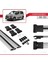 Citroen Berlingo 3 (K9) 2019-2022 Arası ile Uyumlu Fly Model Ara Atkı Tavan Barı Gri 2 Adet 5