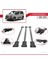 Citroen Berlingo 3 (K9) 2019-2022 Arası ile Uyumlu Fly Model Ara Atkı Tavan Barı Gri 3 Adet 4