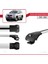 Toyota Land Cruiser Prado (J125) 2007-2009 Arası ile Uyumlu Ace-1 Ara Atkı Tavan Barı Gri 2 Adet 3