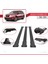 Nissan Pathfinder 4 (R52) 2013-2020 Arası ile Uyumlu Fly Model Ara Atkı Tavan Barı Siyah 3 Adet 4