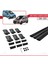 Ford Transit/tourneo Courier Post-Facelift 2018-2022 Arası ile Uyumlu Fly Model Ara Atkı Tavan Barı Siyah 3 Adet 5