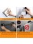 Glare Ince Belli Kendinden Yapışkanlı Askılık Tekli Oval Krom 4 Lü Paket 4