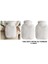 Sıcak Su Torbası 2 Adet Yan Cepli Beyaz Peluş Termofor 27x17x2 cm 750 ml 1