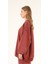 5377 - 3 Iplik Soft Yıkamalı Salaş Basic Kadın Sweatshirt 8