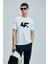 Pamuk Karışımlı Regular Fit Bisiklet Yaka Logolu T Shirt Erkek T Shirt 111020243 1