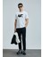Pamuk Karışımlı Regular Fit Bisiklet Yaka Logolu T Shirt Erkek T Shirt 111020243 2