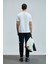 Pamuk Karışımlı Regular Fit Bisiklet Yaka Logolu T Shirt Erkek T Shirt 111020243 5