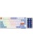 AKP815 Blue White Orange Huannuo Short Tea Switch Rgb Mekanik Gaming Klavye 1
