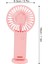 Mini Fan,telefon Tutucu,portatif El Vantilatörü Pembe 9,3X19CM 7