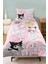 Pembe Sanrio Karakterleri Bebek ve Çocuk Odası Kapitone Yorgan 1