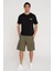 Jack&jones Cole Mateo Cargo Mid Erkek Haki Şort 1
