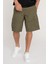 Jack&jones Cole Mateo Cargo Mid Erkek Haki Şort 7