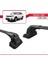 Nissan X-Trail 2013-2022 Arası ile Uyumlu Ace-3 Ara Atkı Tavan Barı Siyah 2 Adet 3